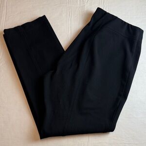 Vince Camuto Women's Black Elastic Waist Side Zip Dress Pants Size 14W